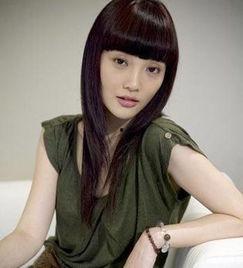 女明星齐刘海发型,女明星们的时尚新宠